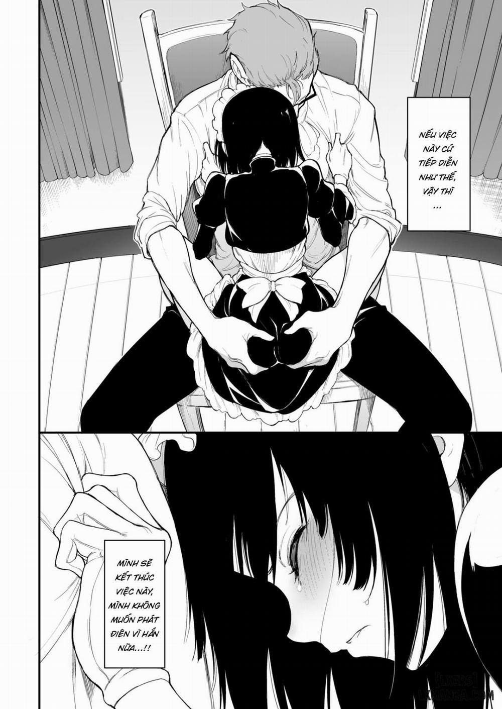 manhwax10.com - Truyện Manhwa Maid Kyouiku -Botsuraku Kizoku Rurikawa Tsubaki Chương 3 Trang 13