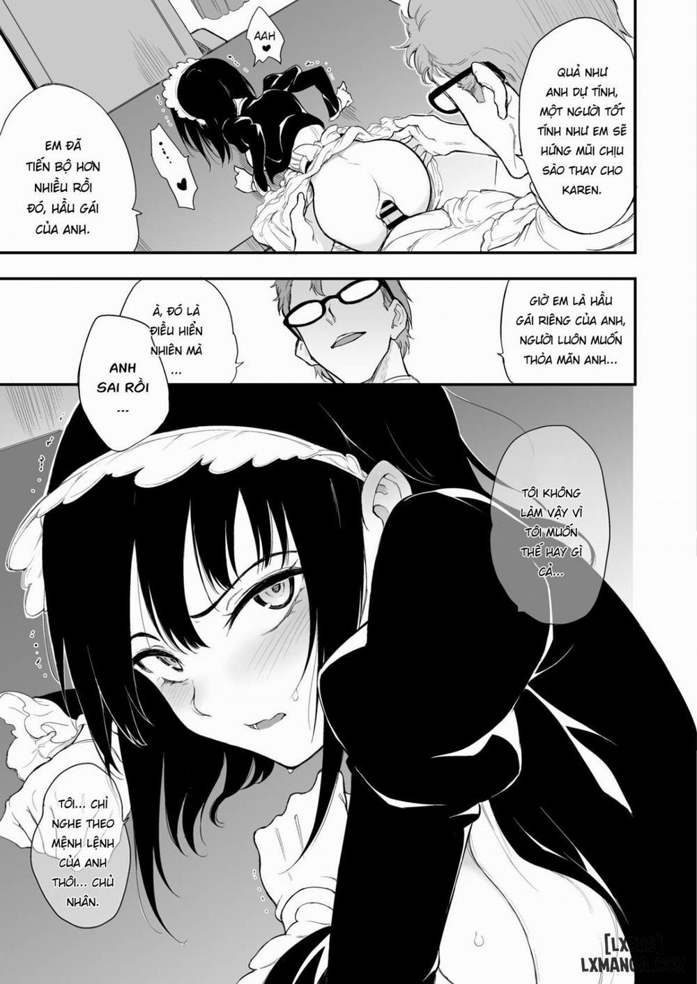 manhwax10.com - Truyện Manhwa Maid Kyouiku -Botsuraku Kizoku Rurikawa Tsubaki Chương 3 Trang 20