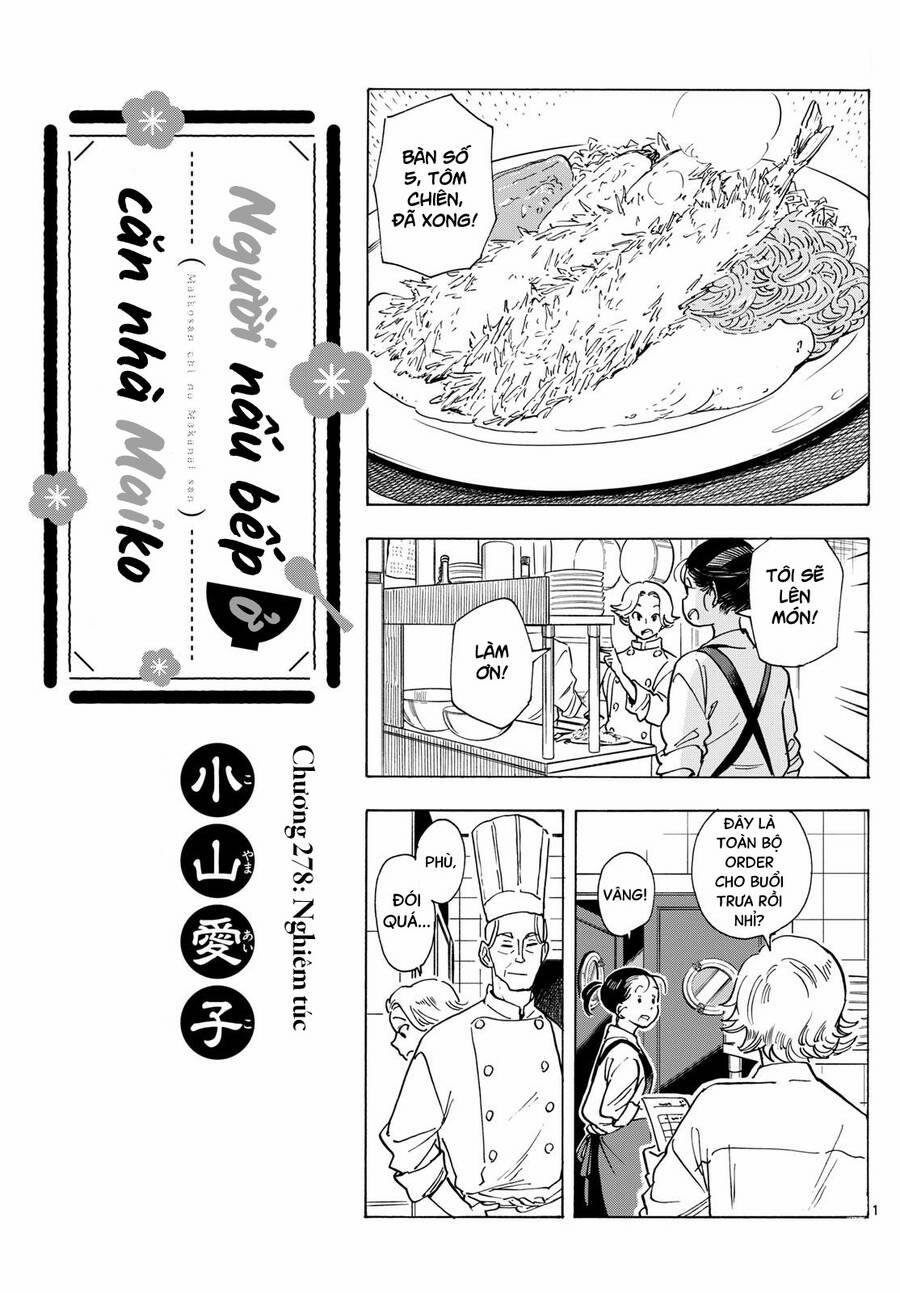 manhwax10.com - Truyện Manhwa Maiko-San Chi No Makanai-San Chương 278 Trang 1