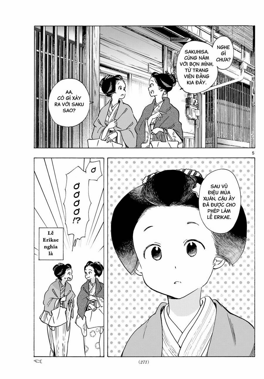 manhwax10.com - Truyện Manhwa Maiko-San Chi No Makanai-San Chương 279 Trang 5