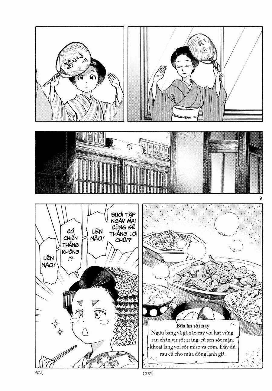 manhwax10.com - Truyện Manhwa Maiko-San Chi No Makanai-San Chương 279 Trang 9