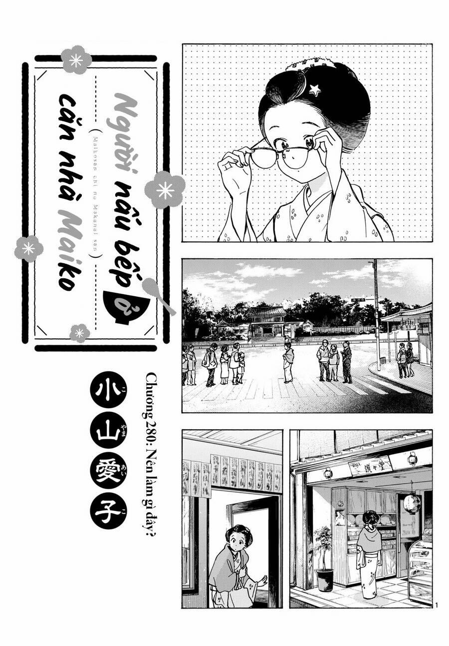 manhwax10.com - Truyện Manhwa Maiko-San Chi No Makanai-San Chương 280 Trang 1