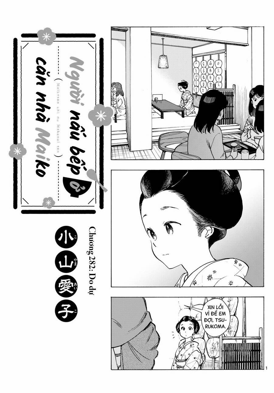 manhwax10.com - Truyện Manhwa Maiko-San Chi No Makanai-San Chương 282 Trang 1