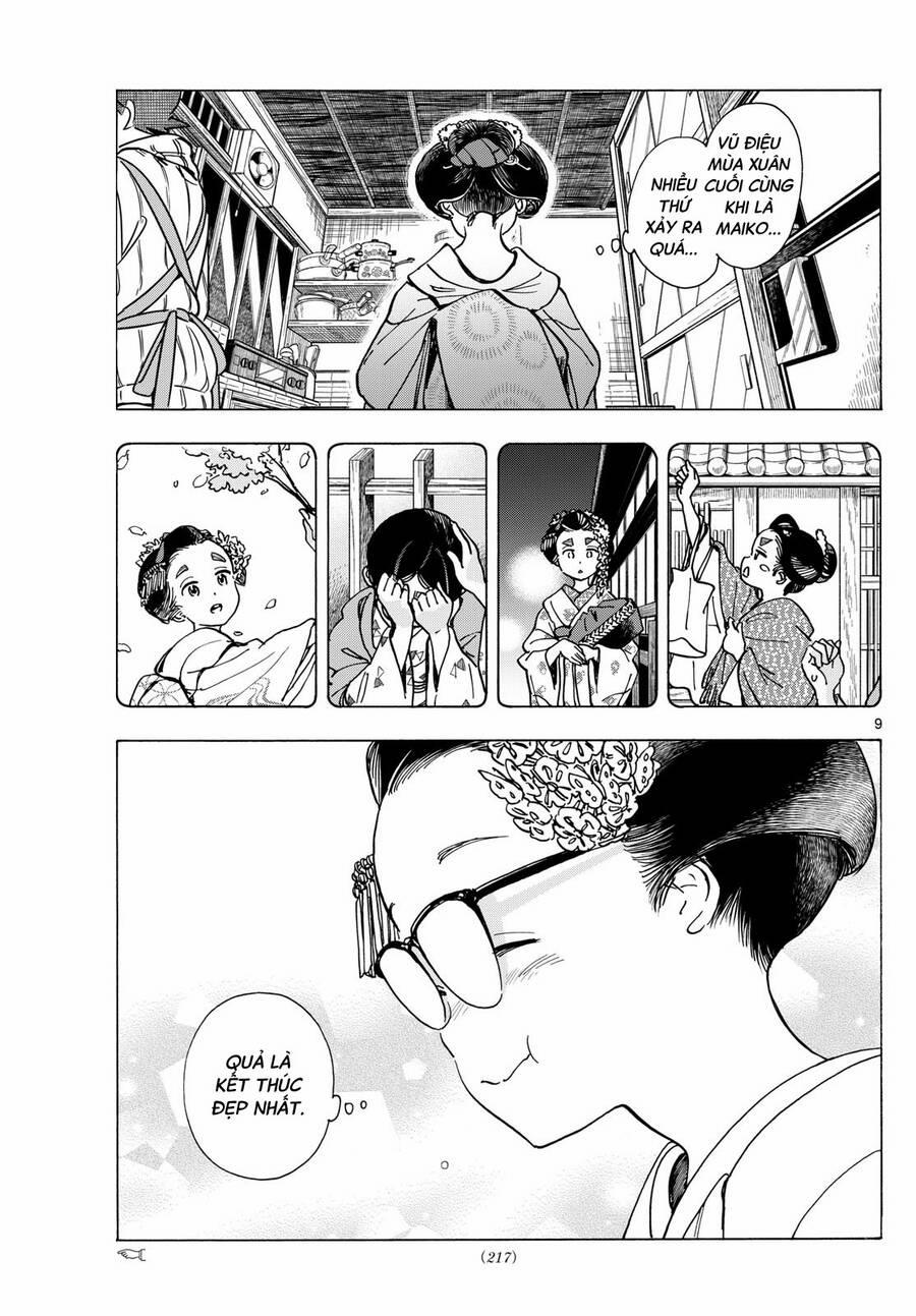 manhwax10.com - Truyện Manhwa Maiko-San Chi No Makanai-San Chương 285 Trang 9