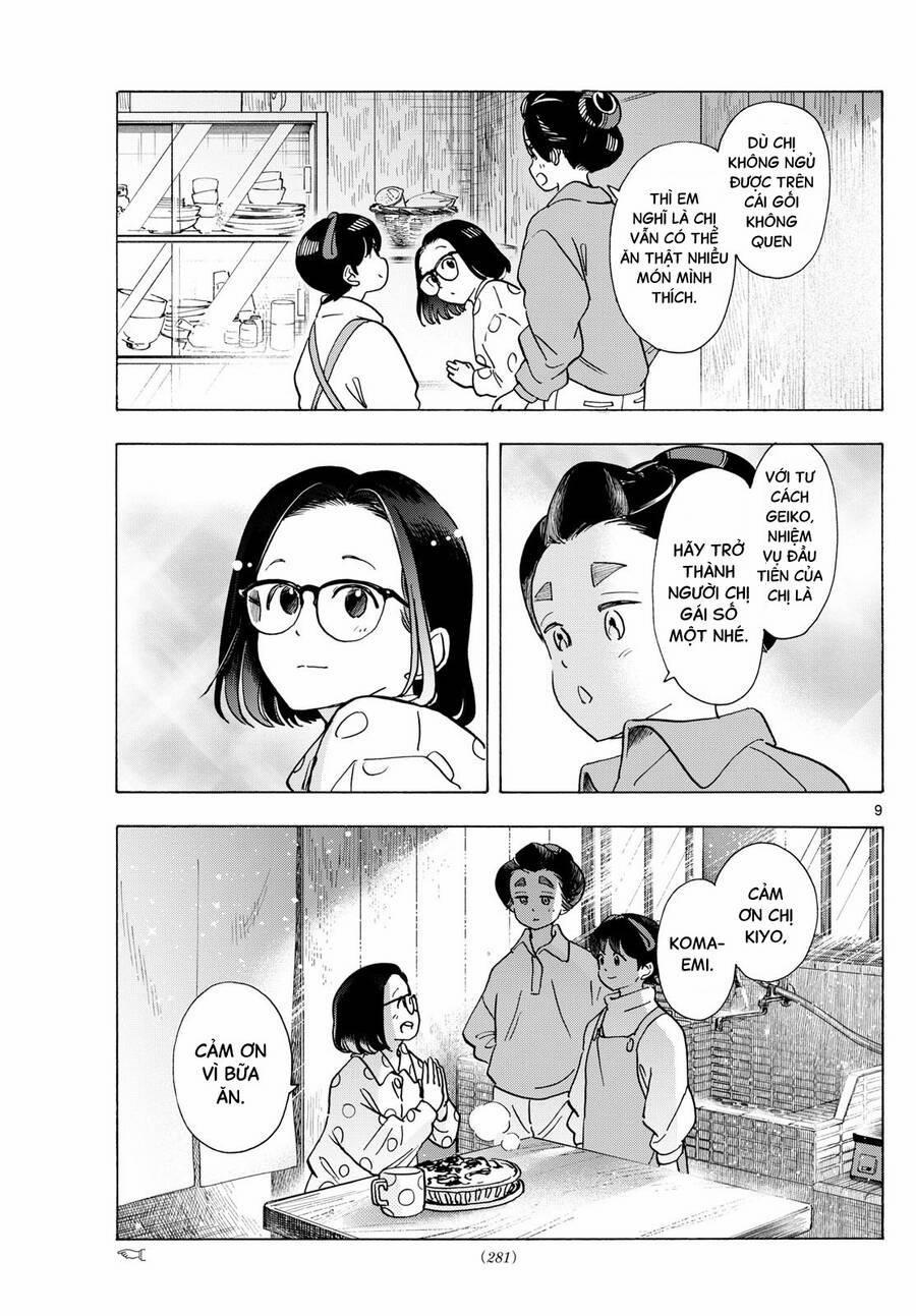 manhwax10.com - Truyện Manhwa Maiko-San Chi No Makanai-San Chương 294 Trang 9