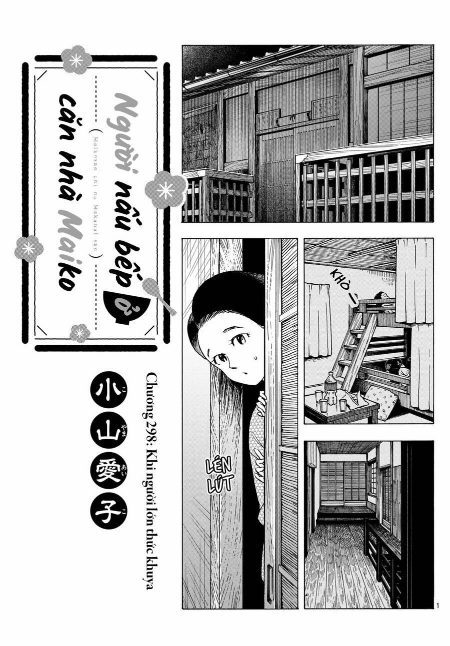 manhwax10.com - Truyện Manhwa Maiko-San Chi No Makanai-San Chương 298 Trang 1