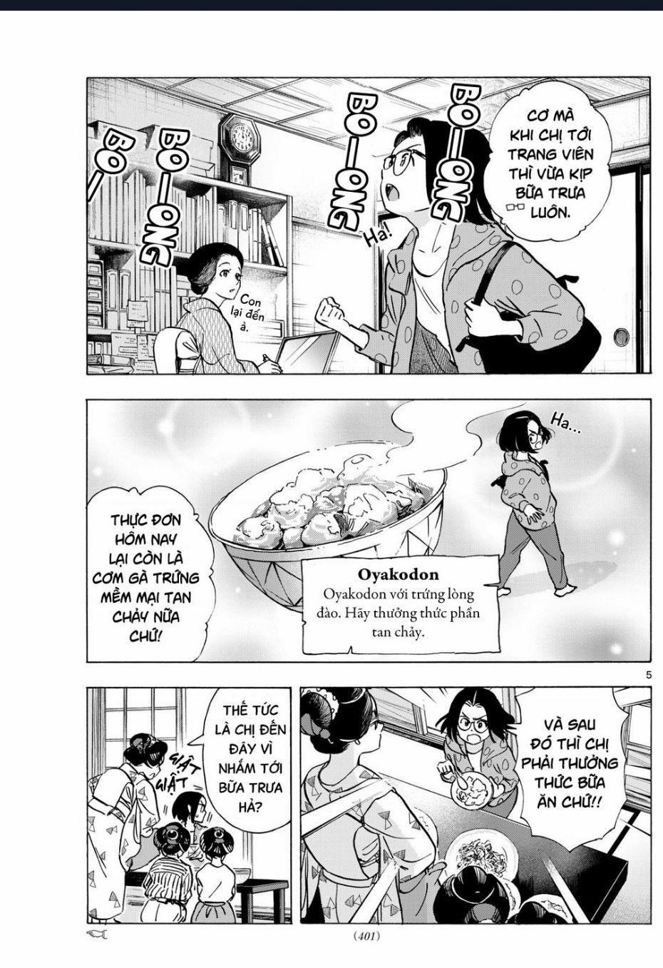 manhwax10.com - Truyện Manhwa Maiko-San Chi No Makanai-San Chương 318 Trang 5