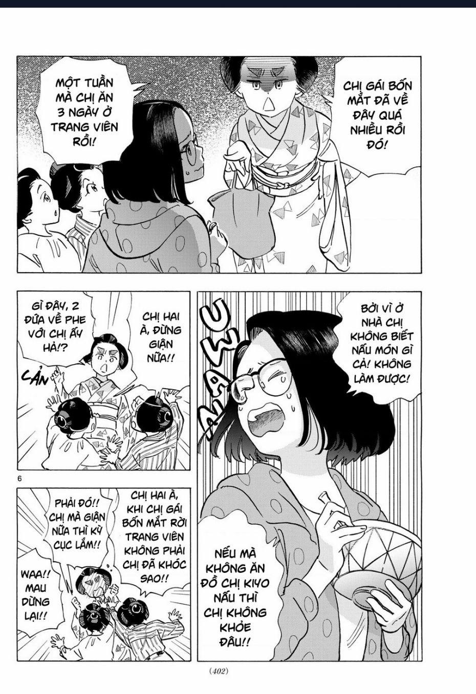 manhwax10.com - Truyện Manhwa Maiko-San Chi No Makanai-San Chương 318 Trang 6