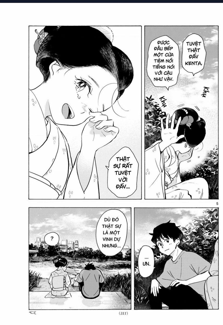 manhwax10.com - Truyện Manhwa Maiko-San Chi No Makanai-San Chương 322 Trang 5