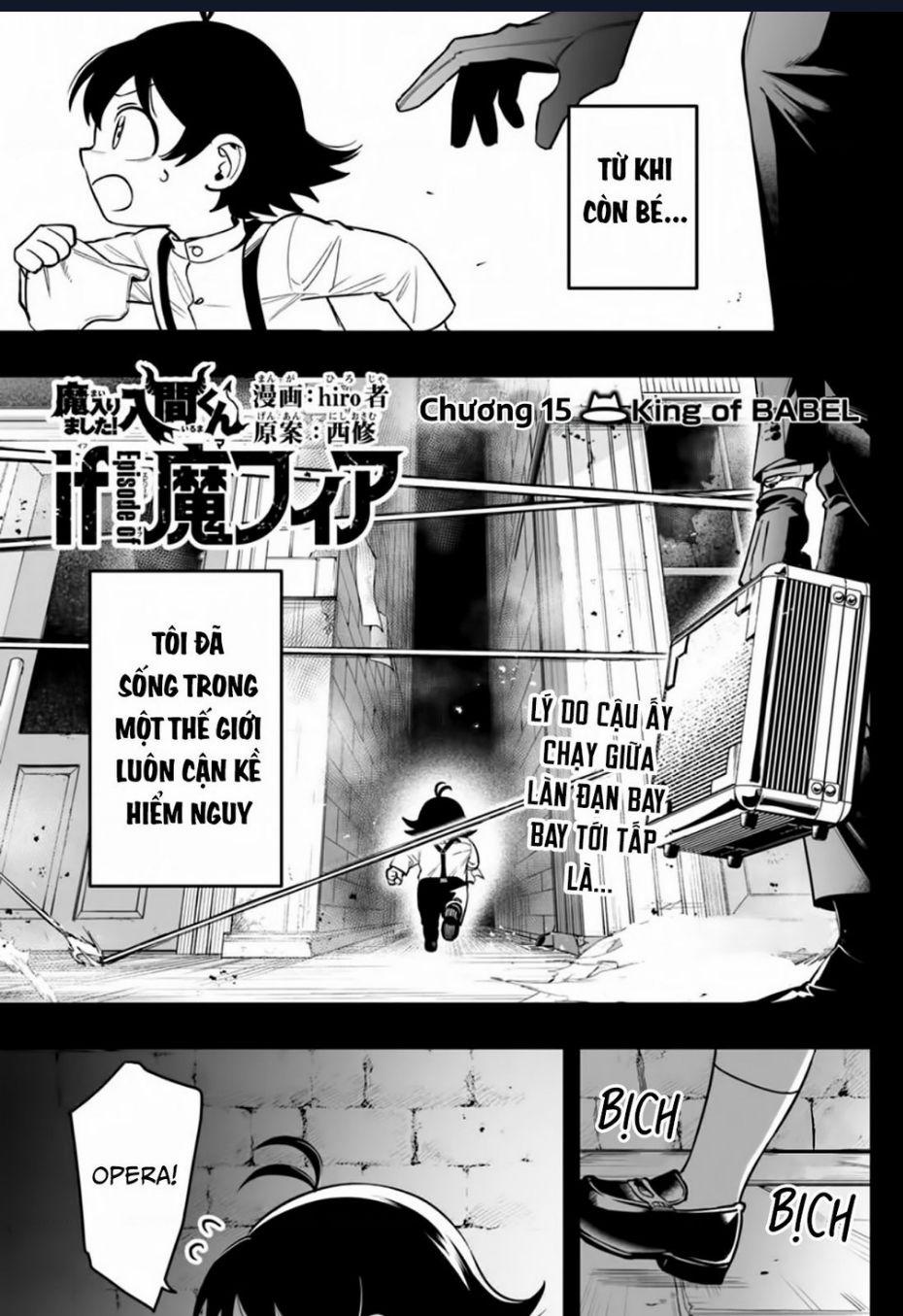 manhwax10.com - Truyện Manhwa Mairimashita! Iruma-Kun: If Episode Of Mafia Chương 15 Trang 1