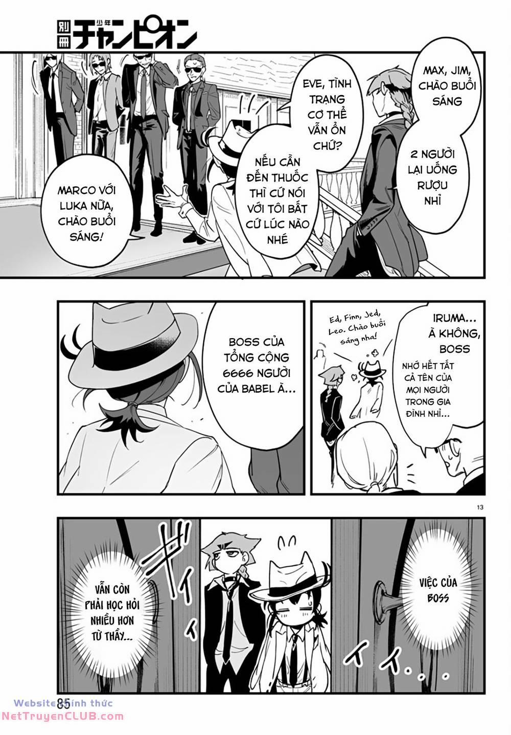 manhwax10.com - Truyện Manhwa Mairimashita! Iruma-Kun: If Episode Of Mafia Chương 2 Trang 14