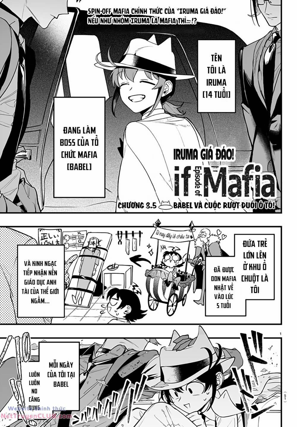 manhwax10.com - Truyện Manhwa Mairimashita! Iruma-Kun: If Episode Of Mafia Chương 3 5 Trang 2