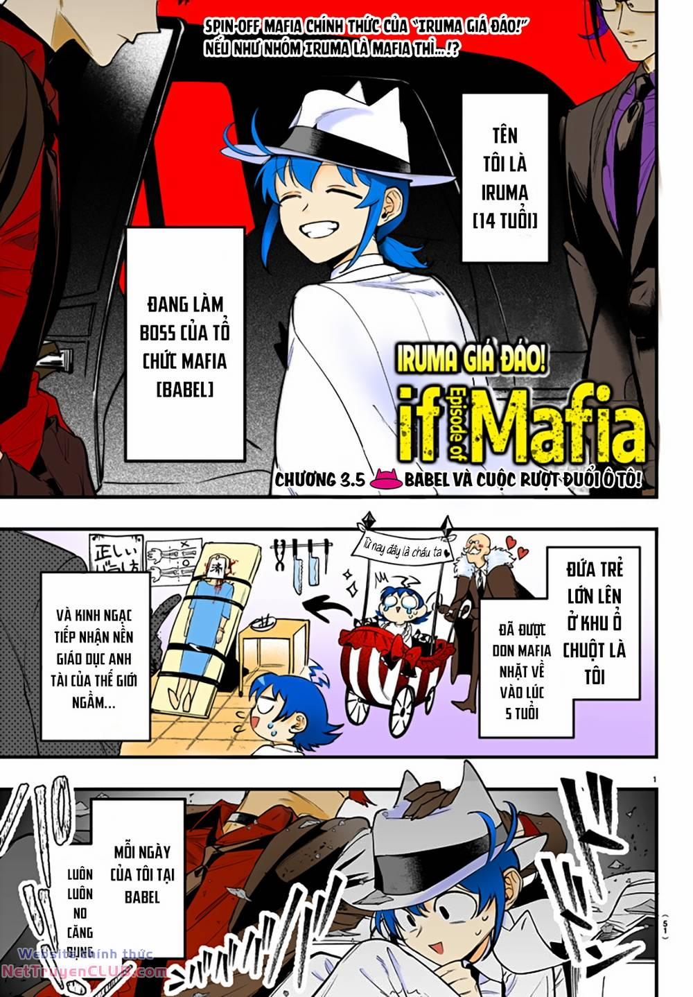 manhwax10.com - Truyện Manhwa Mairimashita! Iruma-Kun: If Episode Of Mafia Chương 3 6 Trang 2