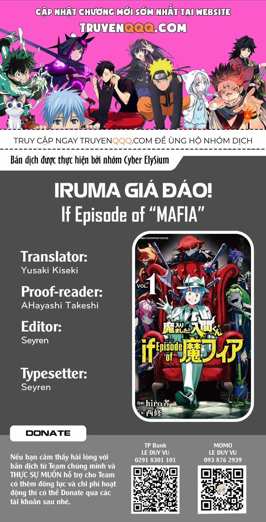 manhwax10.com - Truyện Manhwa Mairimashita! Iruma-Kun: If Episode Of Mafia Chương 7 Trang 1