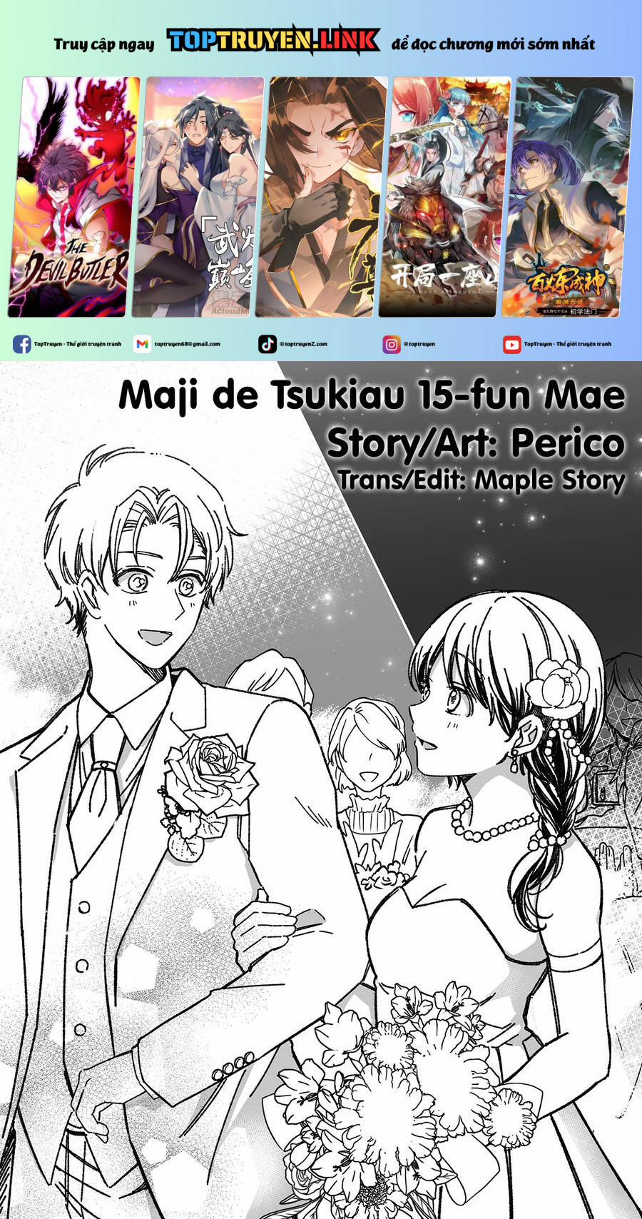 manhwax10.com - Truyện Manhwa Maji De Tsukiau 15-Fun Mae Chương 26 Trang 1