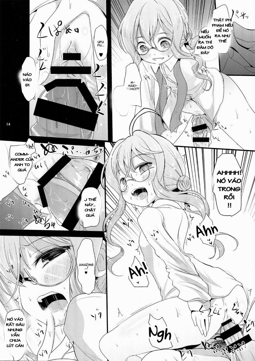 manhwax10.com - Truyện Manhwa Makigumo Chance (Kantai Collection -KanColle-) Chương Oneshot Trang 14