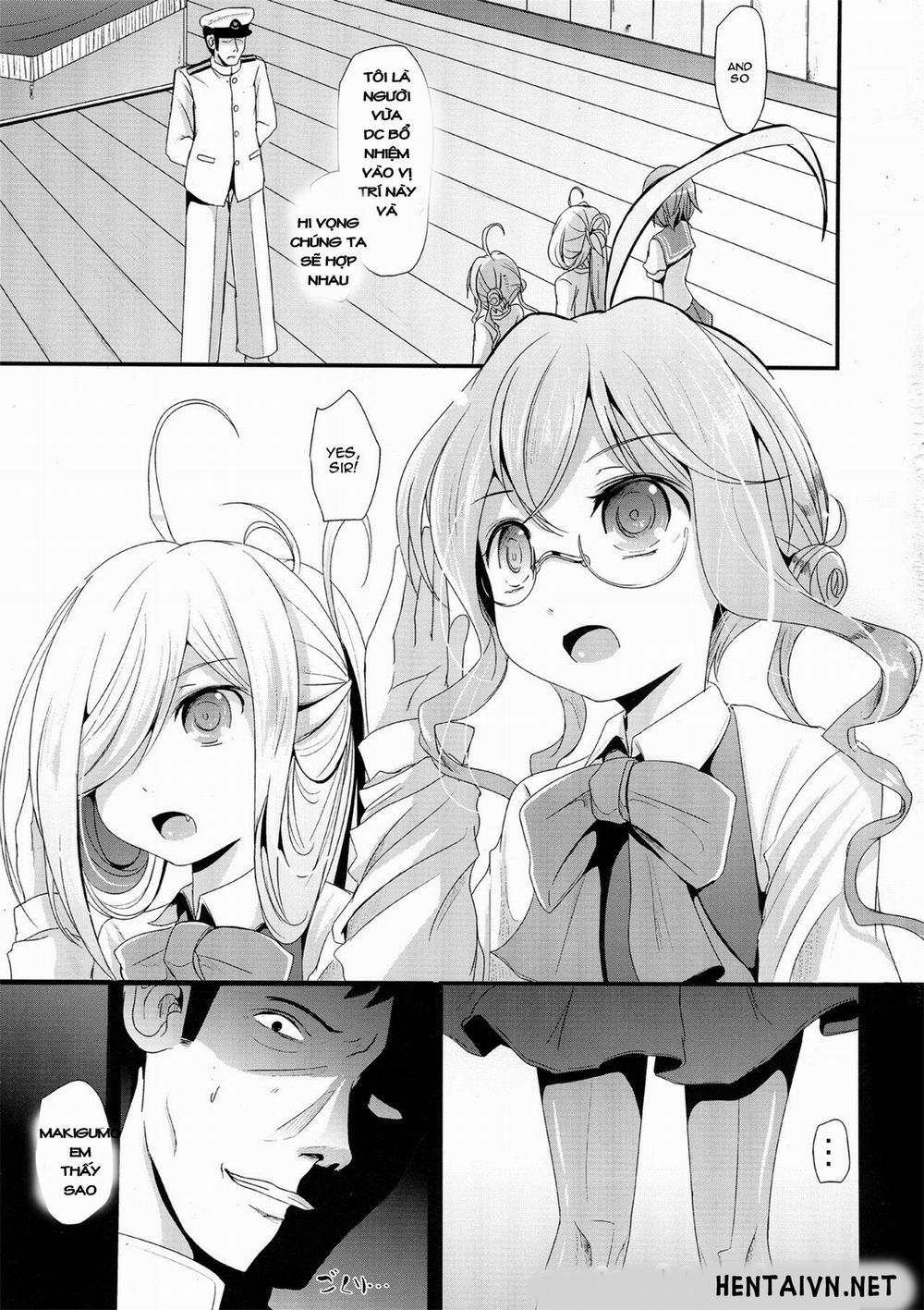 manhwax10.com - Truyện Manhwa Makigumo Chance (Kantai Collection -KanColle-) Chương Oneshot Trang 3