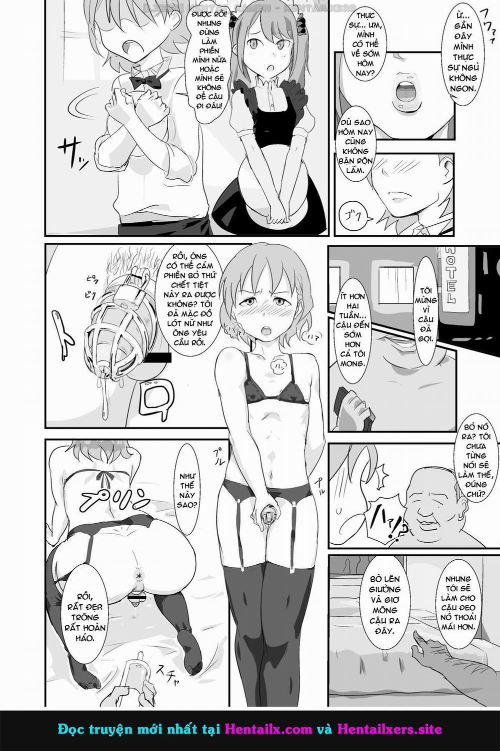 manhwax10.com - Truyện Manhwa Makio-Kun Tanetsuke Oji-San To Ochinchin Nanka Ni Zettai Makenai Hon (The Idolmaster) Chương Oneshot Trang 10