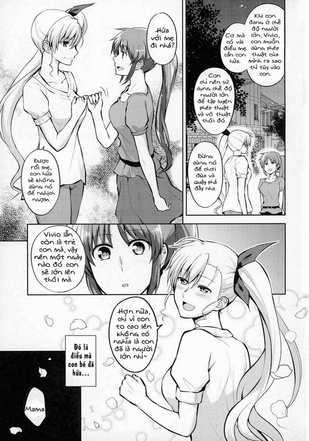 manhwax10.com - Truyện Manhwa Mama To Musume No Otona Step (Mahou Shoujo Lyrical Nanoha) Chương Oneshot Trang 3