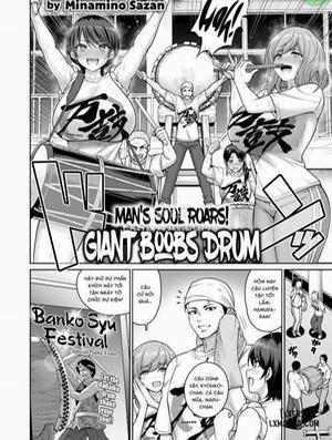 Man's Soul Roars! Giant Boobs Drum