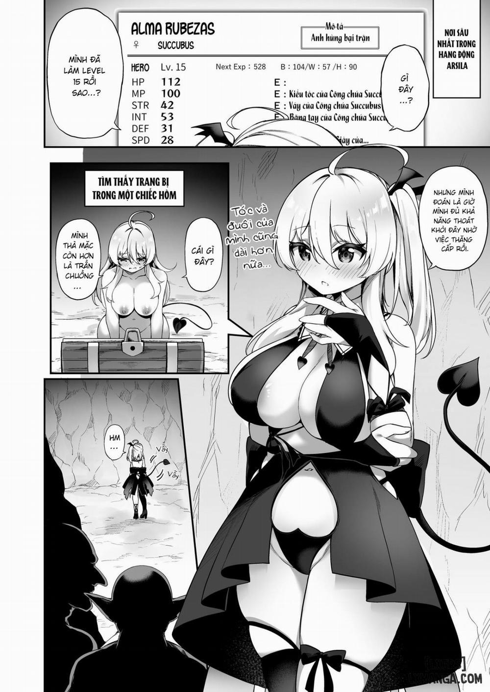 manhwax10.com - Truyện Manhwa Maou ni Maketa Yuusha ga Succubus to shite Jinsei o Ouka suru Hanashi Chương Oneshot Trang 12