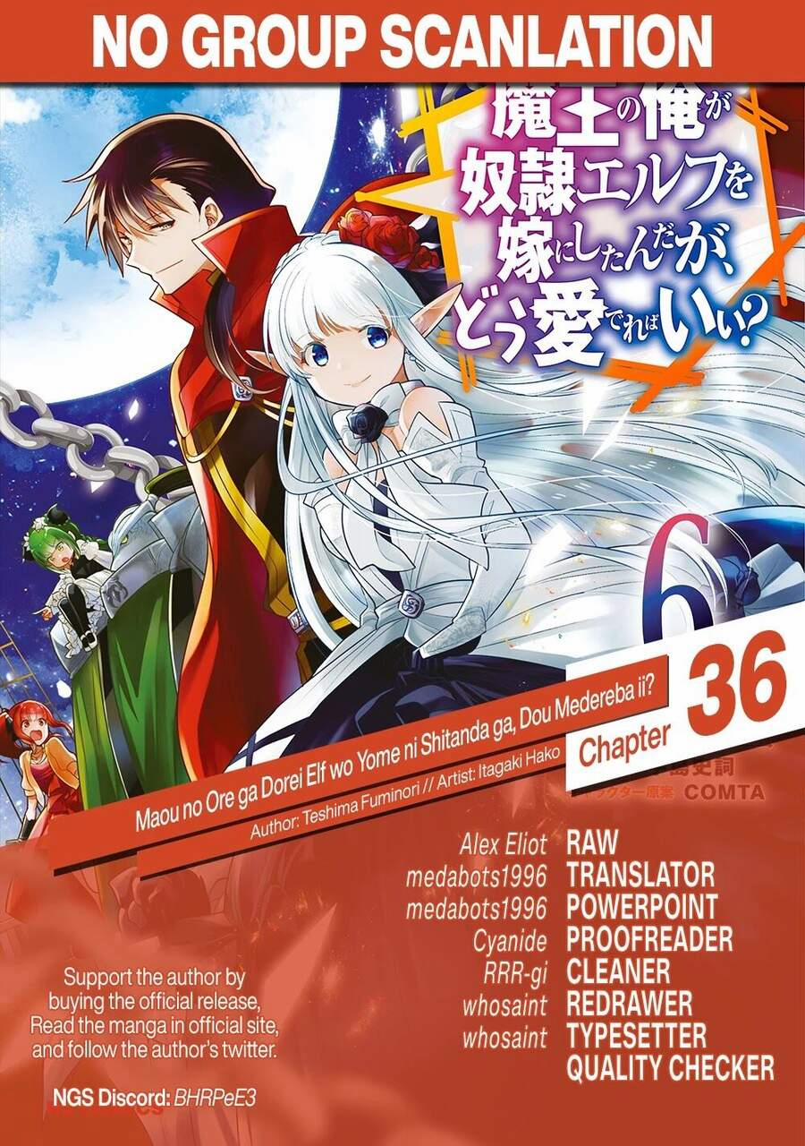 Maou No Ore Ga Dorei Elf Wo Yome Ni Shitanda Ga, Dou Medereba Ii? Chương 36 Trang 35