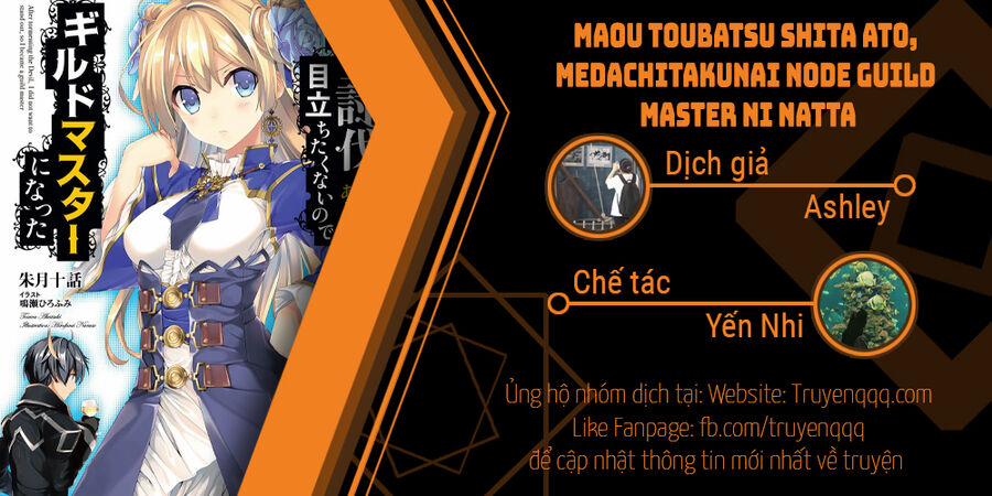 manhwax10.com - Truyện Manhwa Maou Toubatsu Shita Ato, Medachitakunai Node Guild Master Ni Natta Chương 31 Trang 14