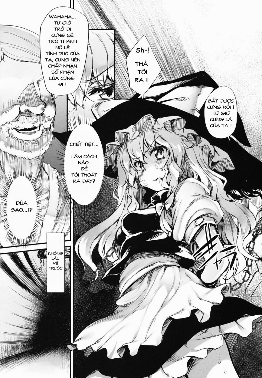 manhwax10.com - Truyện Manhwa Marisa wa Taihen na Choukyou o Ukete Shimaimashita (Touhou Project) Chương Oneshot Trang 4