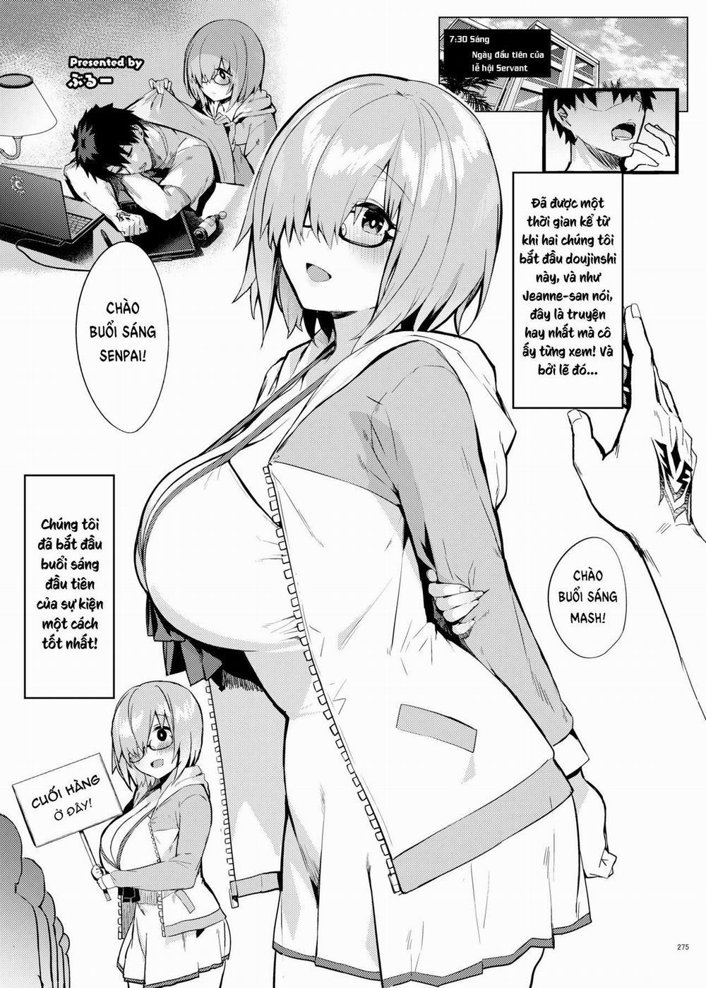 manhwax10.com - Truyện Manhwa Mash (FGO Icha Love Ero Goudou ~Junai Tokuiten Lovedea~) Chương Oneshot Trang 1