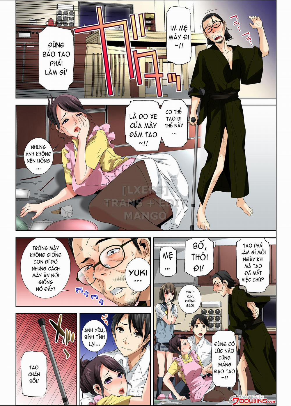 manhwax10.com - Truyện Manhwa Matabiraki Haha Shimai Taisetsu a Osananajimi no Shimai wa Ore no Kuzu Oyaji ni Ana o Sasageru Chương Oneshot Trang 2