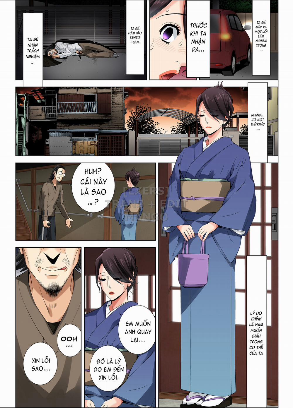 manhwax10.com - Truyện Manhwa Matabiraki Haha Shimai Taisetsu a Osananajimi no Shimai wa Ore no Kuzu Oyaji ni Ana o Sasageru Chương Oneshot Trang 34