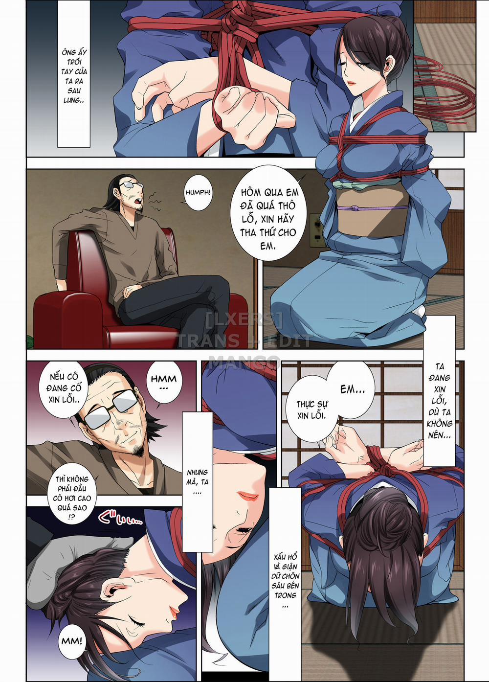 manhwax10.com - Truyện Manhwa Matabiraki Haha Shimai Taisetsu a Osananajimi no Shimai wa Ore no Kuzu Oyaji ni Ana o Sasageru Chương Oneshot Trang 35