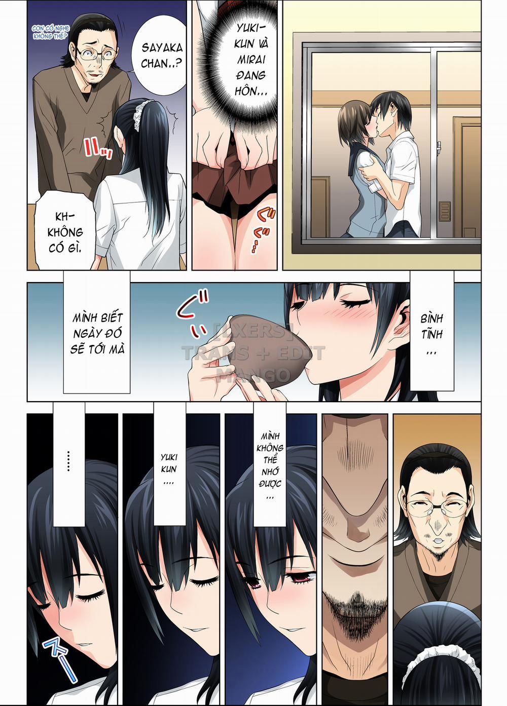 manhwax10.com - Truyện Manhwa Matabiraki Haha Shimai Taisetsu a Osananajimi no Shimai wa Ore no Kuzu Oyaji ni Ana o Sasageru Chương Oneshot Trang 6