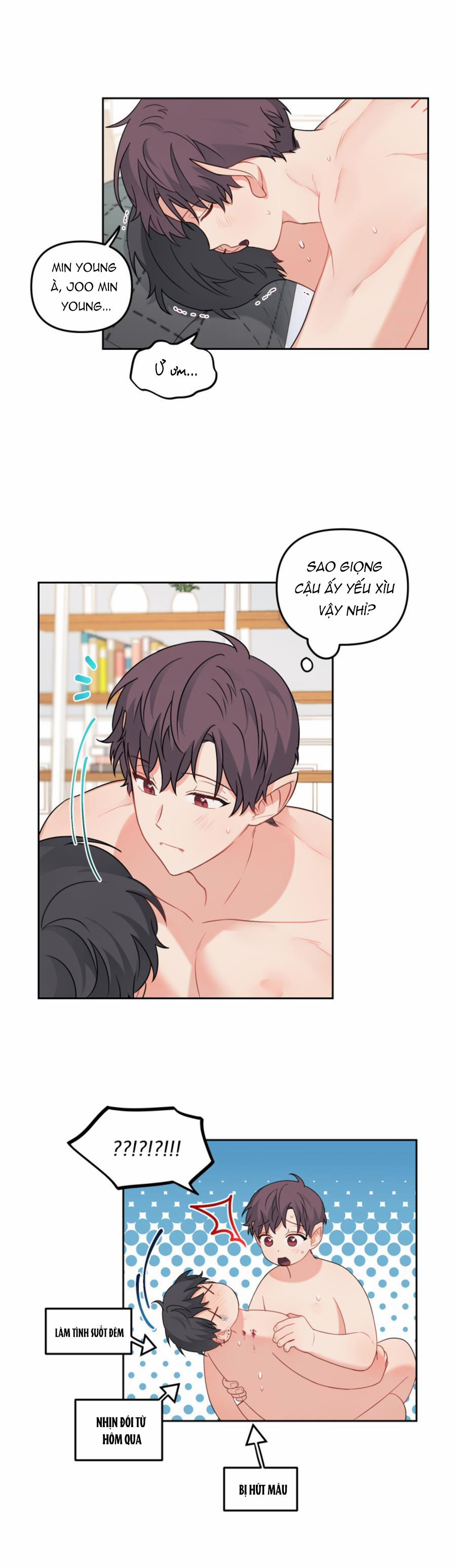 manhwax10.com - Truyện Manhwa Máu Và Tình Yêu Chương 58 Trang 21