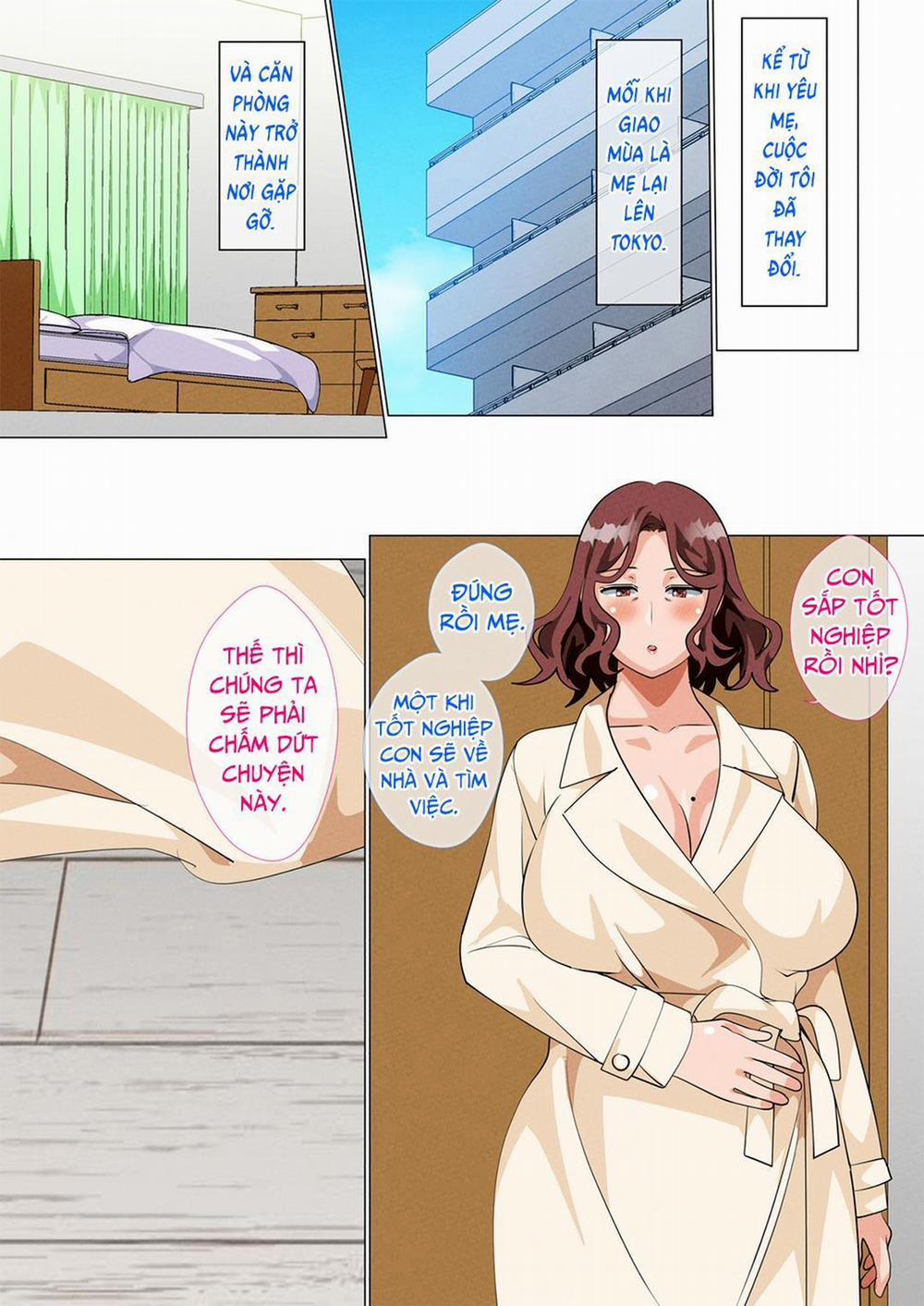 manhwax10.com - Truyện Manhwa Mẹ ghé thăm con trai ở Tokyo | Musuko Ni Ai Ni Joukyou Shita Haha Chương 4 Trang 2