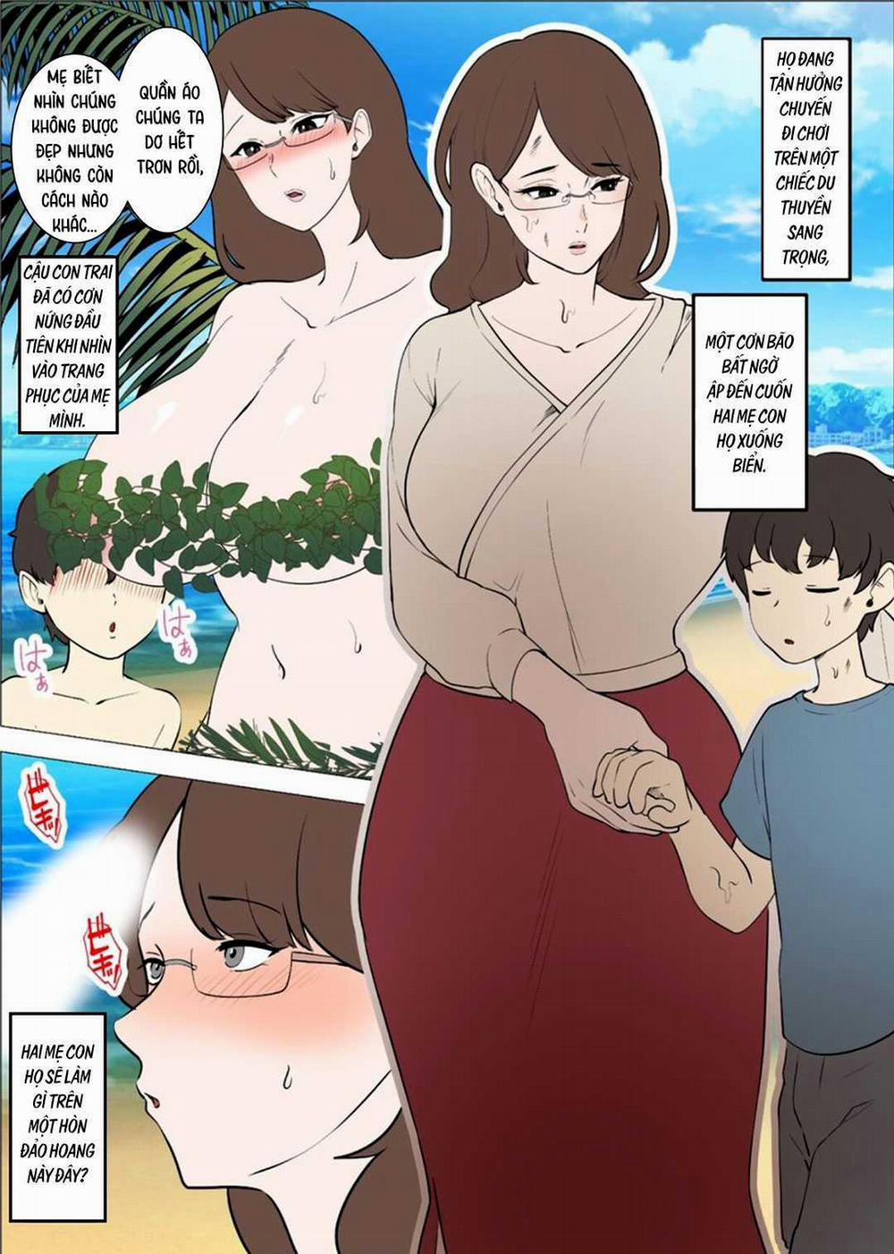 manhwax10.com - Truyện Manhwa Mẹ Và Con Trai Dạt Vào Hoang Đảo Chương 0 oneshot Trang 2