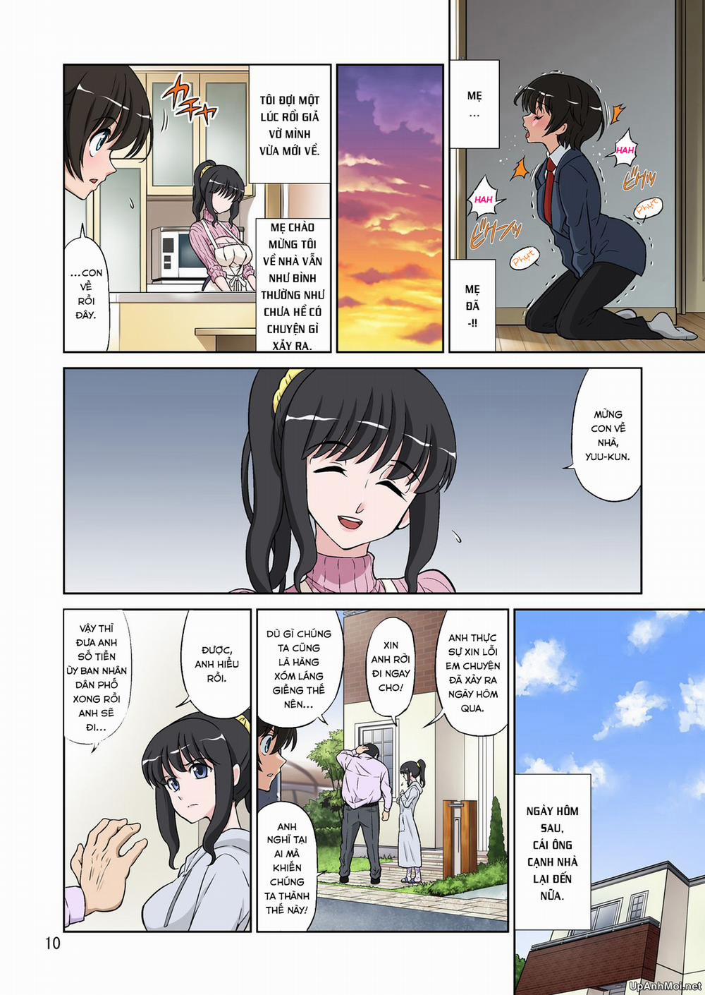 manhwax10.com - Truyện Manhwa Megami Sugiru Mama ga Tonari no Oyaji ni Tanetsuke Press Sareteita Ken Chương Oneshot Trang 11