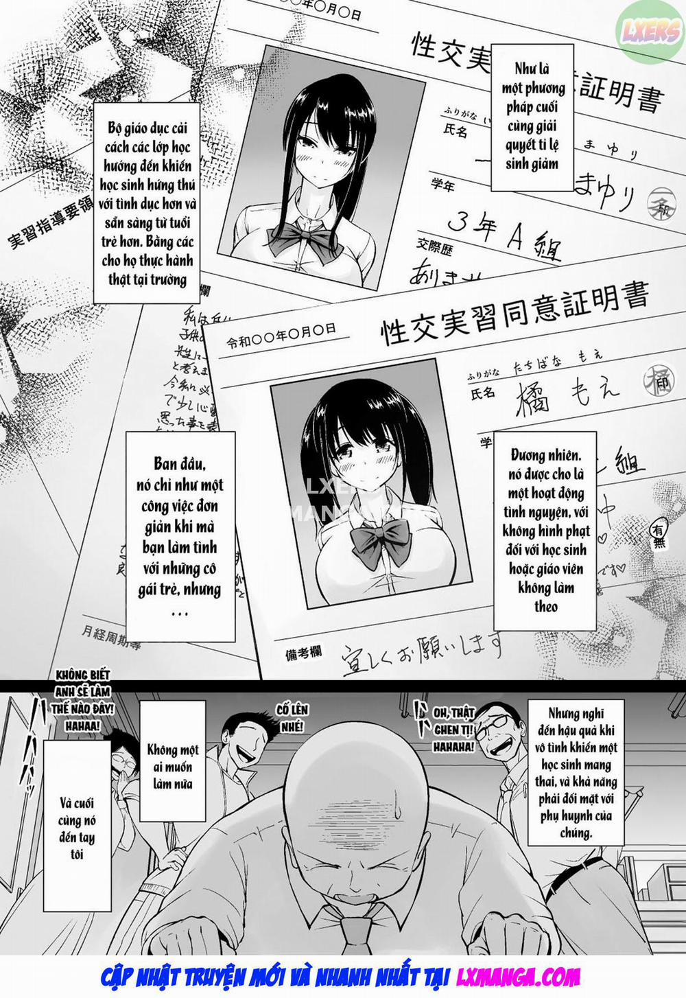 manhwax10.com - Truyện Manhwa Meimon Jogakuin no Kozukuri Kobetsu Jisshuu Chương Oneshot Trang 2