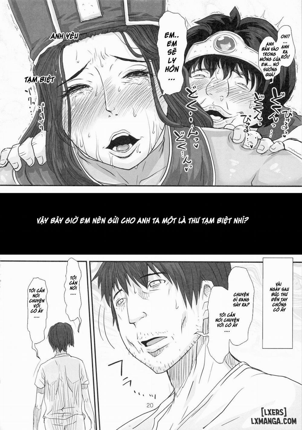 manhwax10.com - Truyện Manhwa METABOLIZM DQ-S Kyonyuu Kyojiri no Hitozuma Souryo ga Yuusha ni Netorareru Ohanashi Chương Oneshot Trang 20