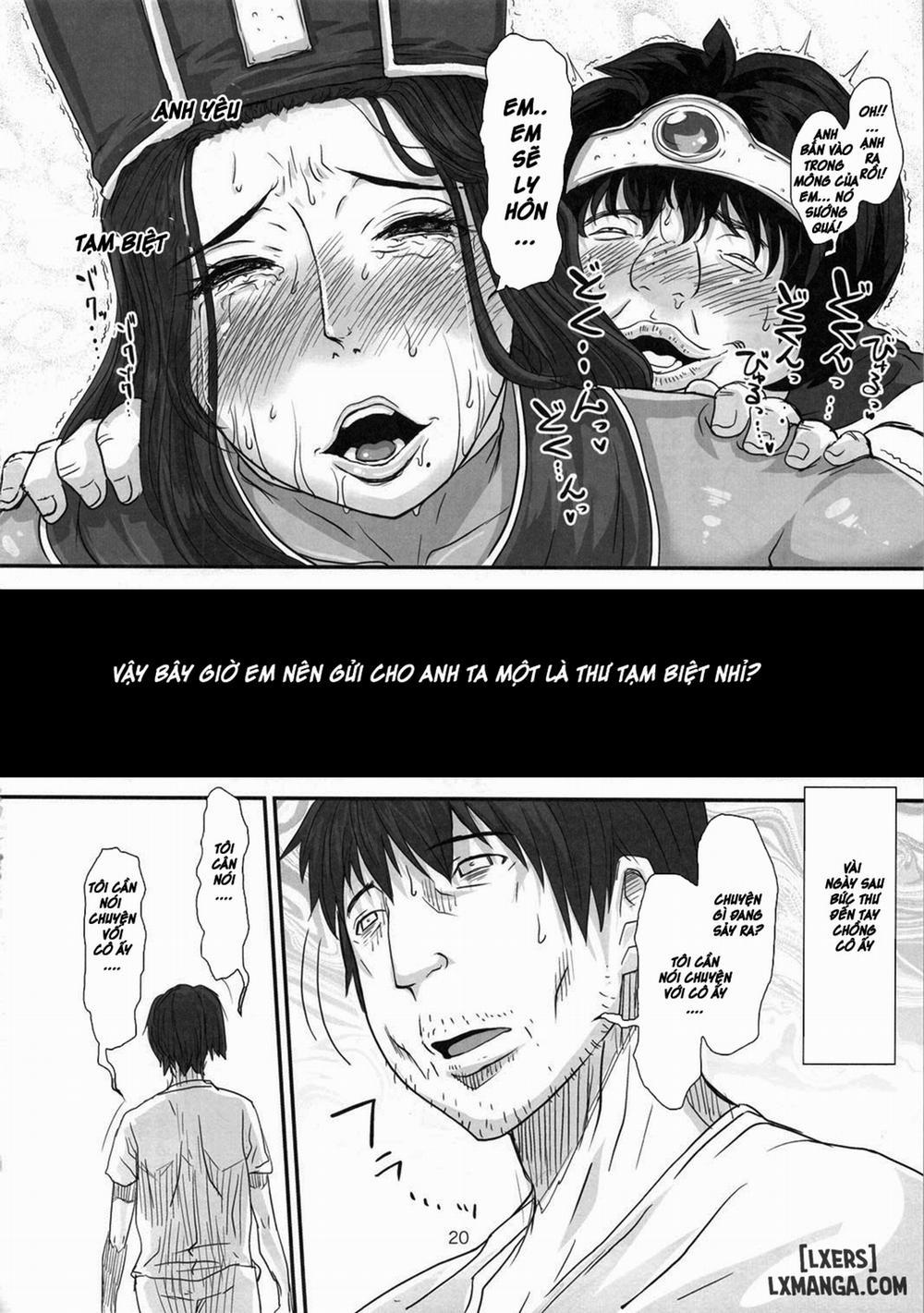 manhwax10.com - Truyện Manhwa METABOLIZM DQ-S Kyonyuu Kyojiri no Hitozuma Souryo ga Yuusha ni Netorareru Ohanashi Chương Oneshot Trang 21