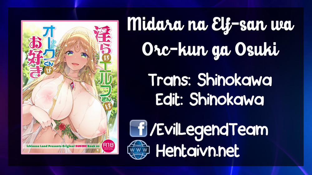 manhwax10.com - Truyện Manhwa Midara na Elf-san wa Orc-kun ga Osuki Chương 1 Trang 2