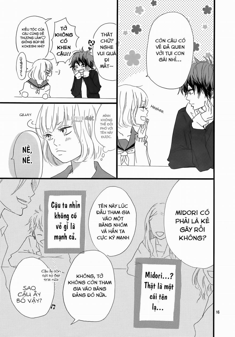 manhwax10.com - Truyện Manhwa Midori-Kun Wa Junjou Chương 1 1 Trang 18