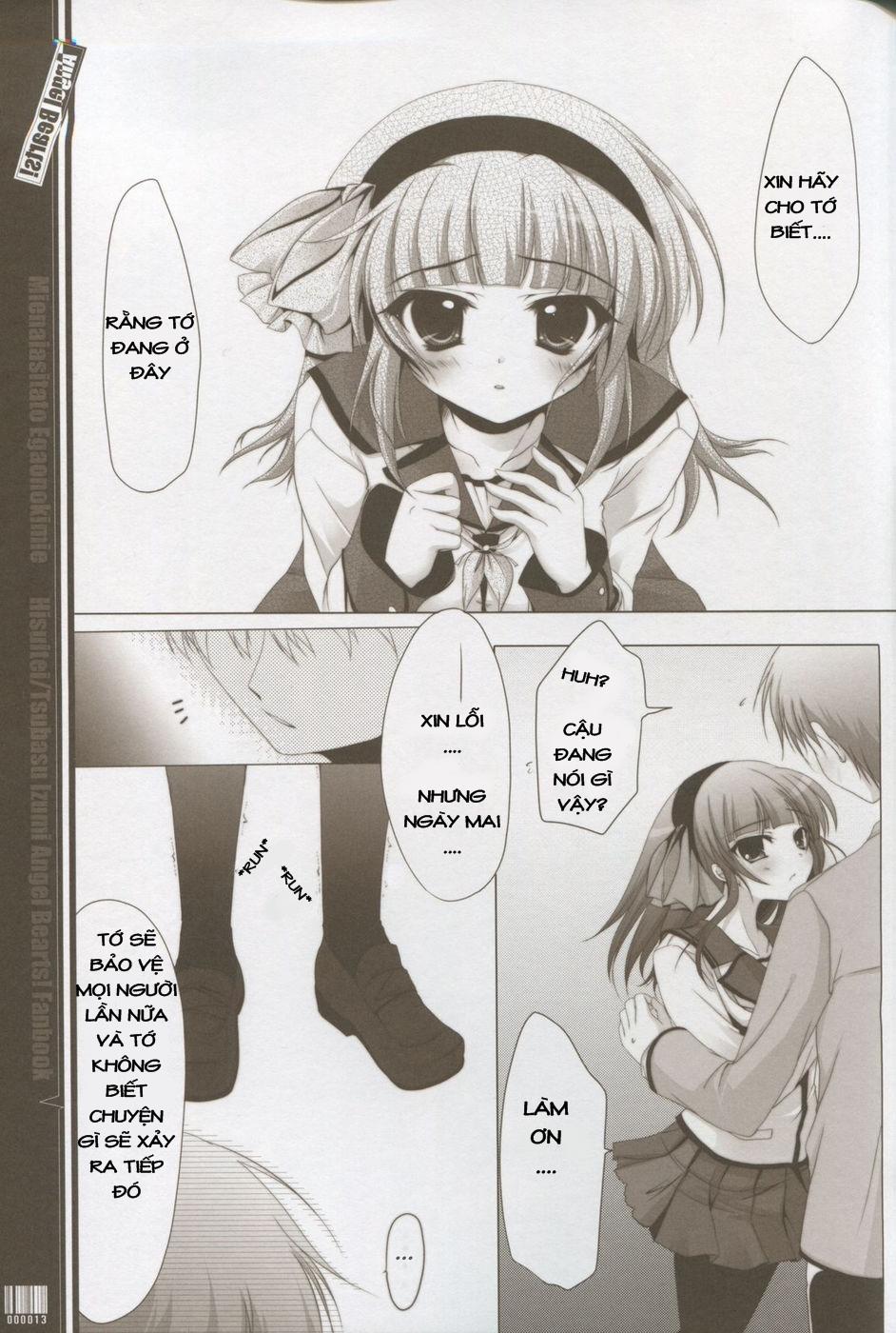 manhwax10.com - Truyện Manhwa Mienai ashita to egao no kimi e (Angel Beats!) Chương Oneshot Trang 14