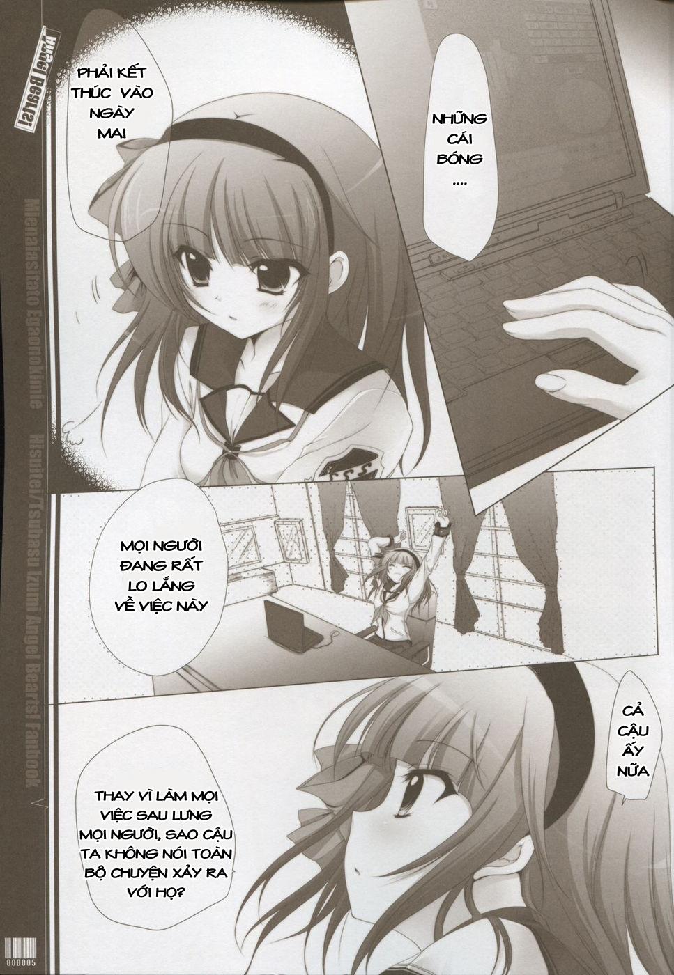 manhwax10.com - Truyện Manhwa Mienai ashita to egao no kimi e (Angel Beats!) Chương Oneshot Trang 6