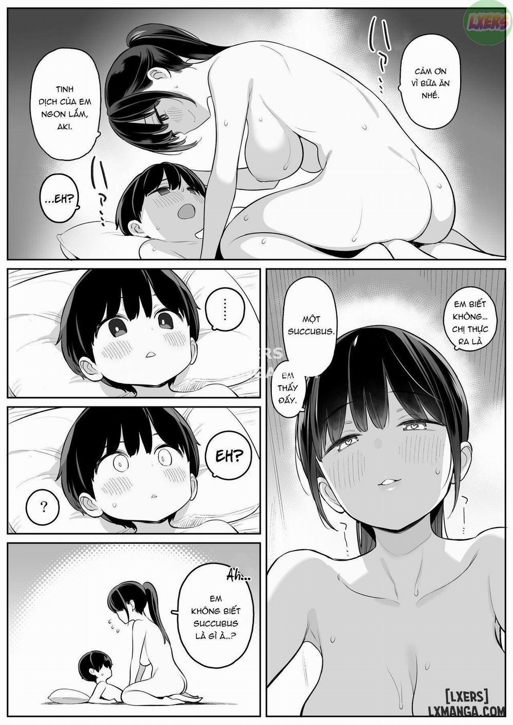 manhwax10.com - Truyện Manhwa Mijika na Onee-san ga Succubus Chương Oneshot Trang 16