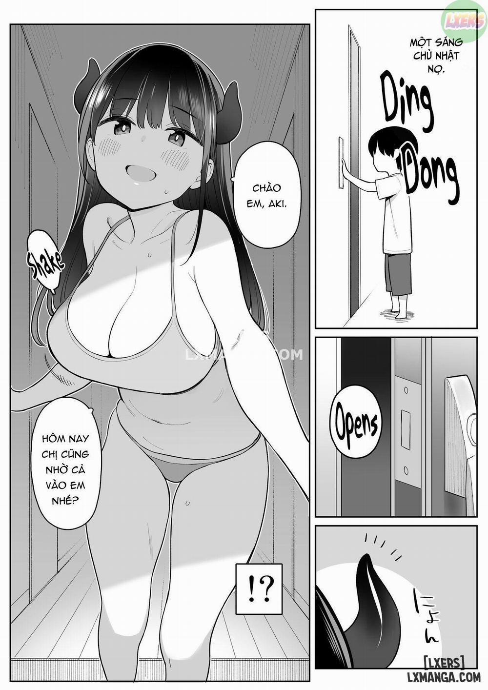 manhwax10.com - Truyện Manhwa Mijika na Onee-san ga Succubus Chương Oneshot Trang 24