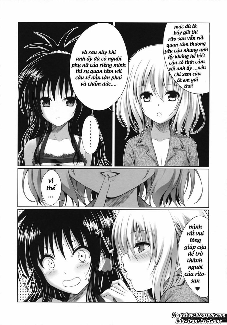 manhwax10.com - Truyện Manhwa MIKAN,MOMO,SOMETIMES PETA (To Love-Ru Darkness) Chương Oneshot Trang 13