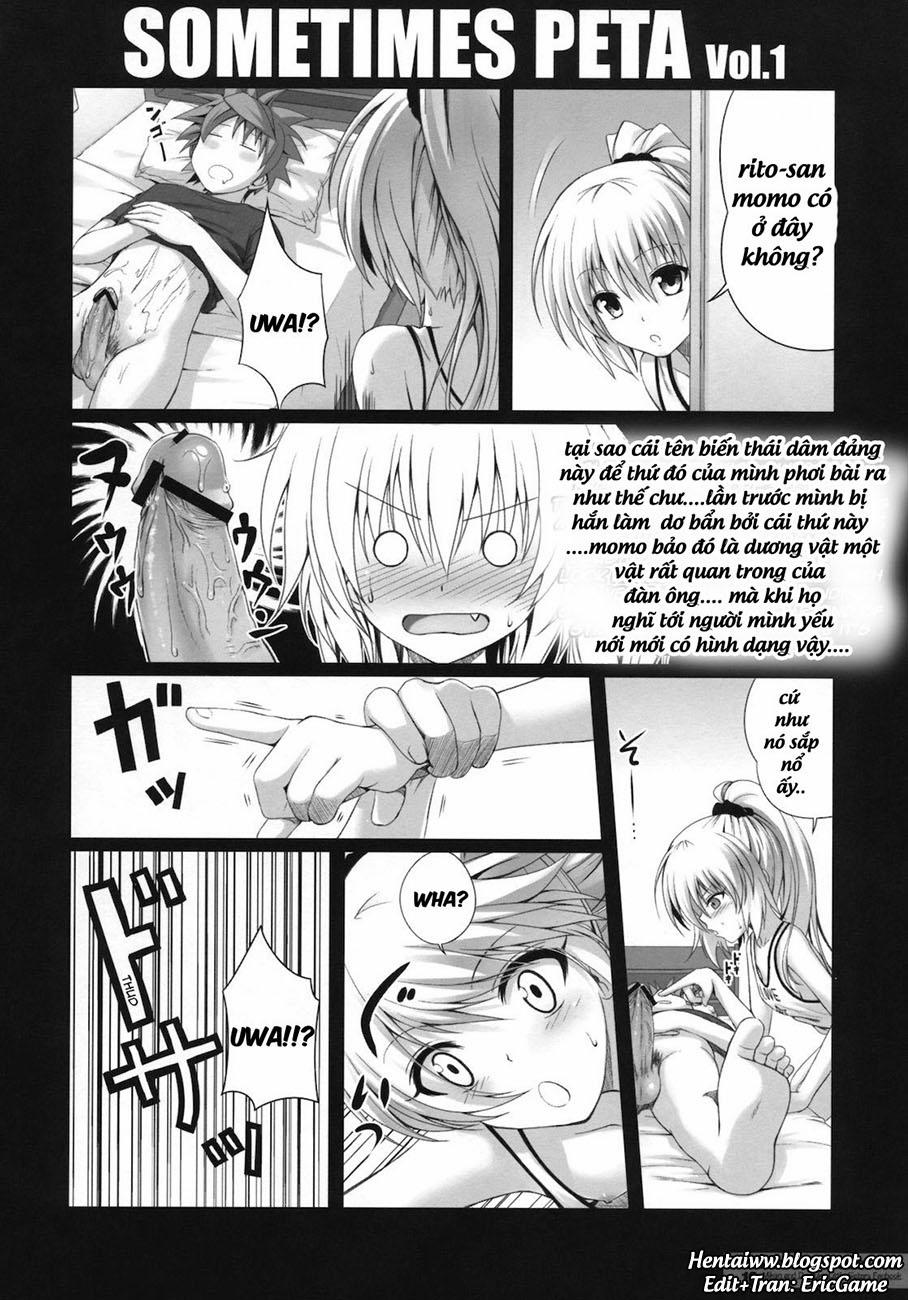 manhwax10.com - Truyện Manhwa MIKAN,MOMO,SOMETIMES PETA (To Love-Ru Darkness) Chương Oneshot Trang 15