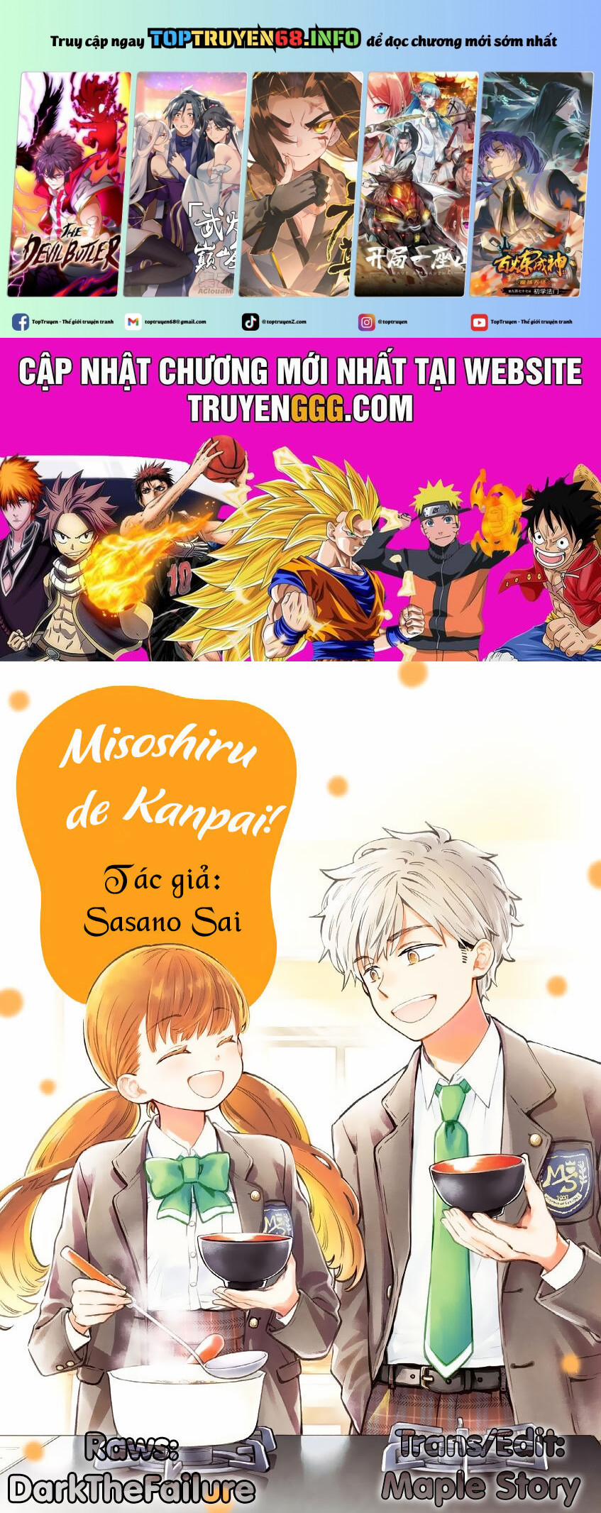 manhwax10.com - Truyện Manhwa Misoshiru De Kanpai! Chương 28 Trang 1