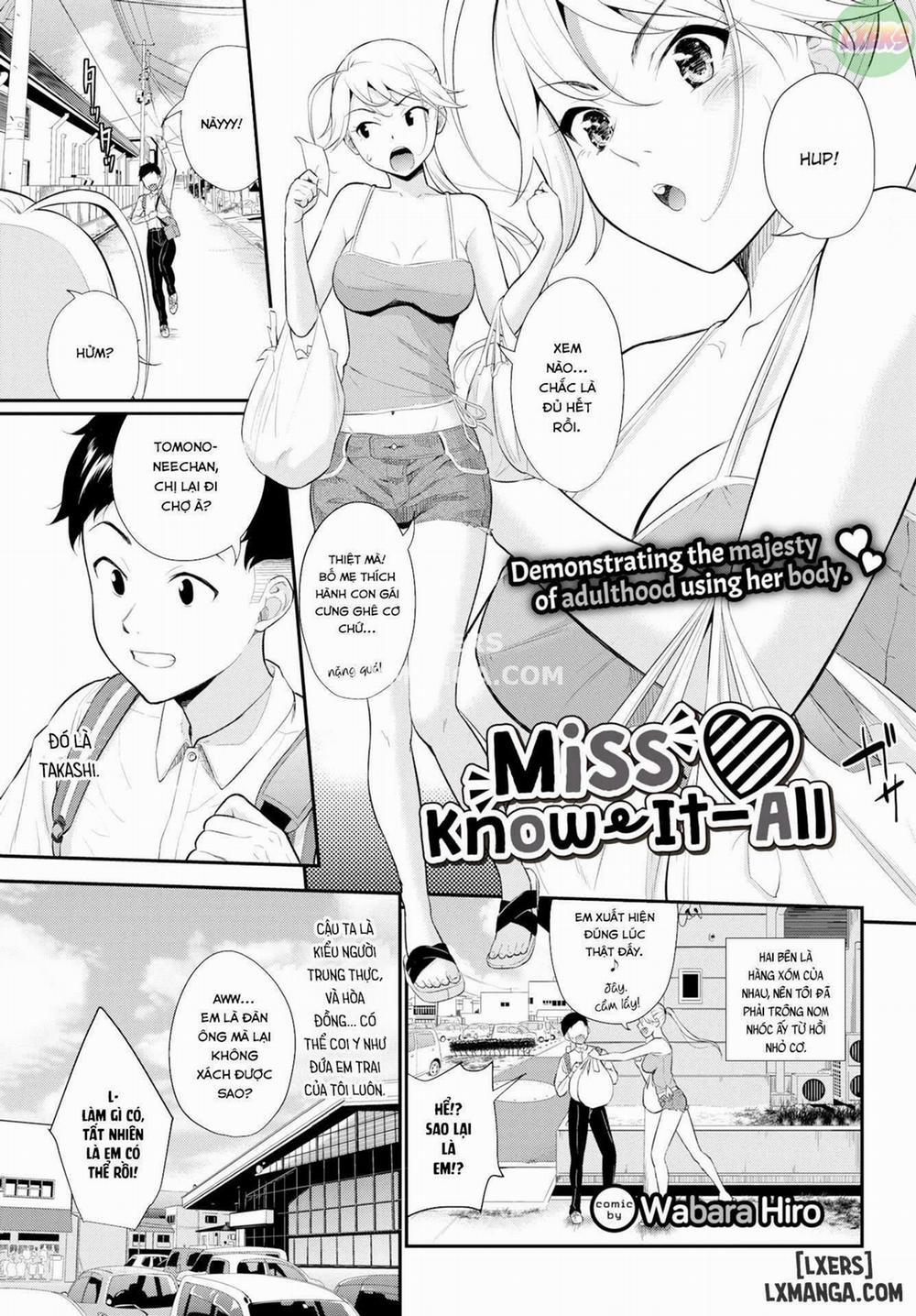 manhwax10.com - Truyện Manhwa Miss ❤ Know-It-All Chương 1 Trang 1